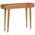vidaXL Console Table Solid Mango Wood 102x30x79 cm - Image 5