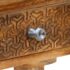 vidaXL Console Table Solid Mango Wood 102x30x79 cm - Image 7