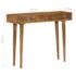 vidaXL Console Table Solid Mango Wood 102x30x79 cm - Image 9