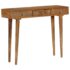 vidaXL Console Table Solid Mango Wood 102x30x79 cm - Image 10