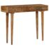 vidaXL Console Table Solid Mango Wood 102x30x79 cm - Image 11