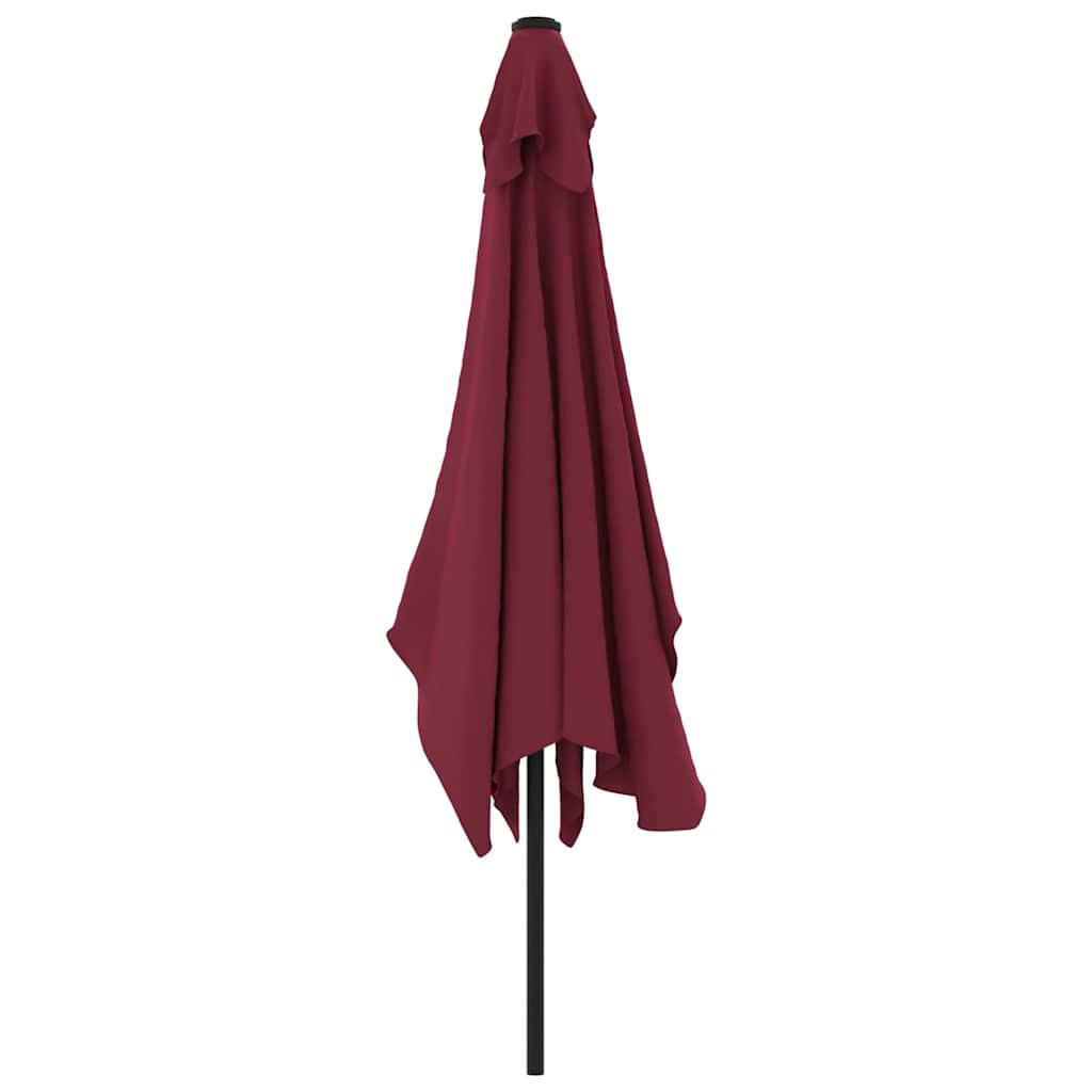 8718475697428_g_en_hd_2 vidaXL Garden Parasol with Metal Pole 300x200 cm Bordeaux Red - Image 4