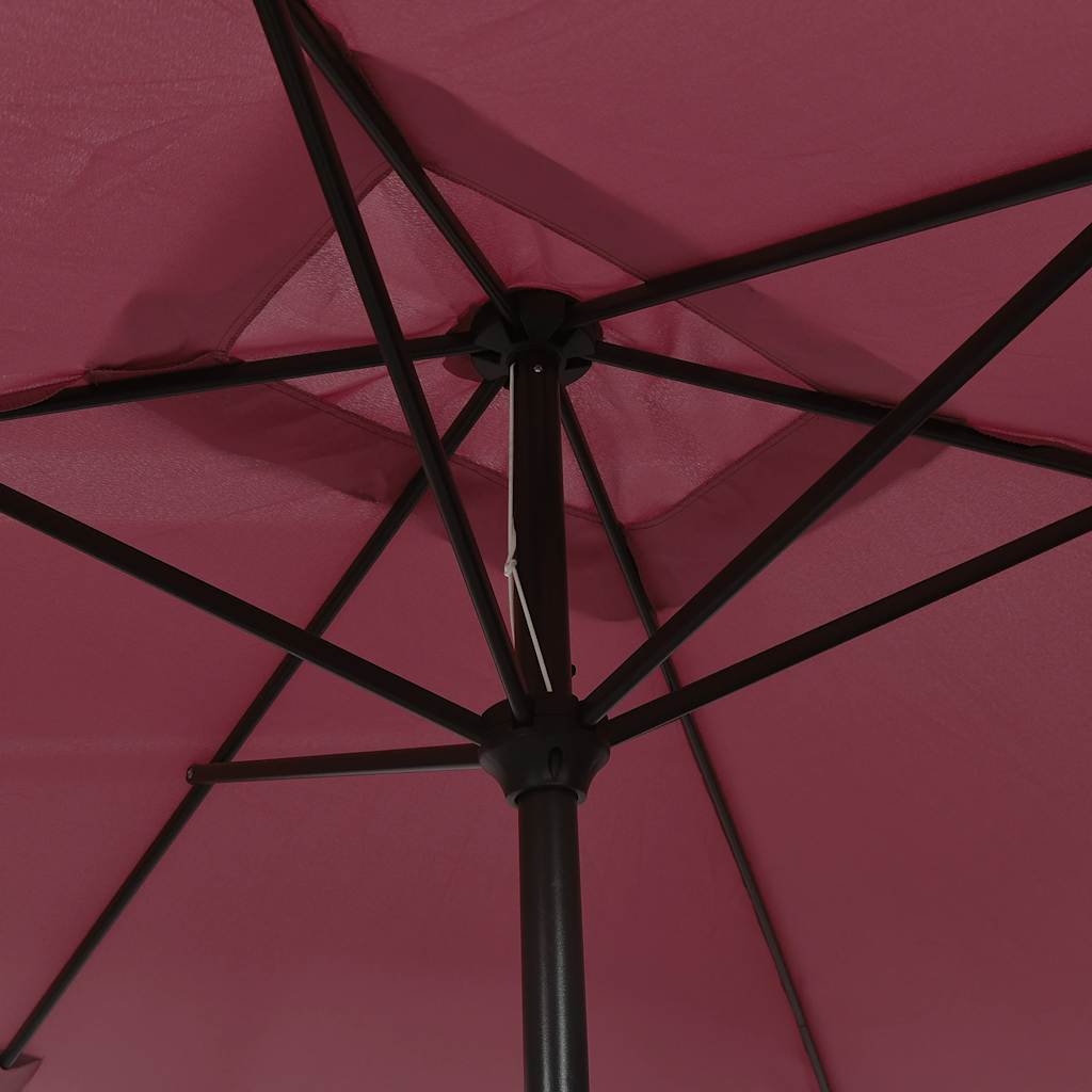 8718475697428_g_en_hd_3 vidaXL Garden Parasol with Metal Pole 300x200 cm Bordeaux Red - Image 5