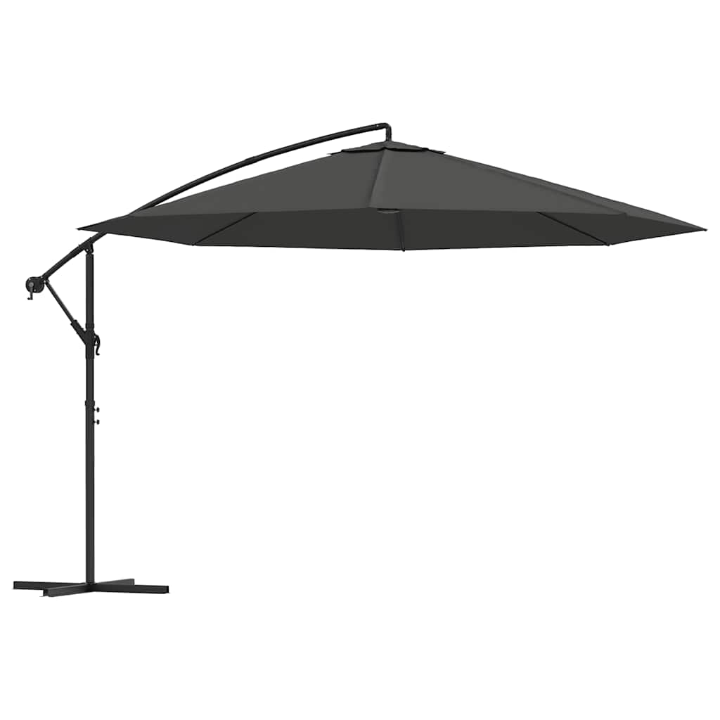 8718475697442_a_en_hd_1 vidaXL Cantilever Garden Parasol with Aluminium Pole 350 cm Anthracite - Image 2