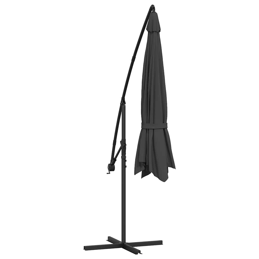 8718475697442_g_en_hd_4 vidaXL Cantilever Garden Parasol with Aluminium Pole 350 cm Anthracite - Image 6