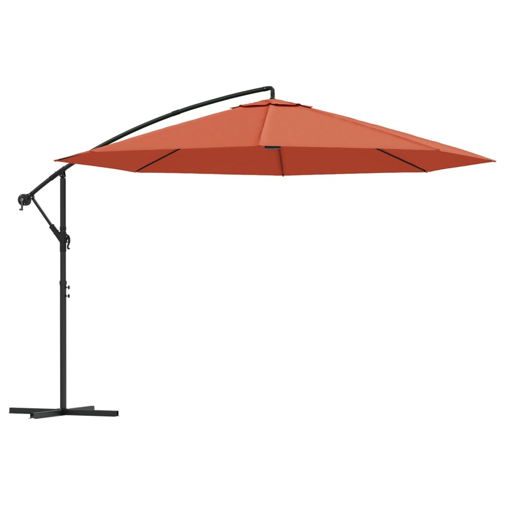 8718475697473_a_en_hd_1 vidaXL Cantilever Garden Parasol with Aluminium Pole 350 cm Terracotta - Image 2