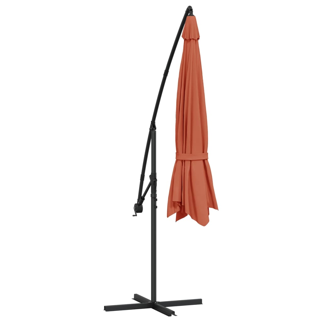 8718475697473_g_en_hd_4 vidaXL Cantilever Garden Parasol with Aluminium Pole 350 cm Terracotta - Image 6