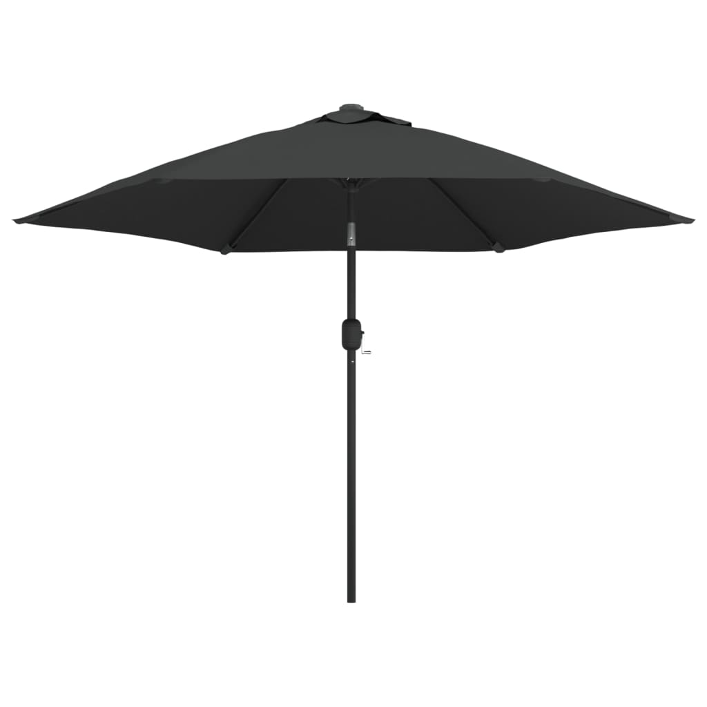 8718475697503_a_en_hd_1 vidaXL Garden Parasol with LED Lights and Steel Pole 300cm Anthracite - Image 2