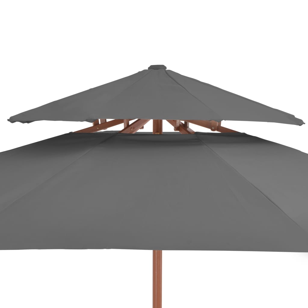 8718475697589_g_en_hd_4 vidaXL Double Decker Garden Parasol with Wooden Pole 270 cm Anthracite - Image 5