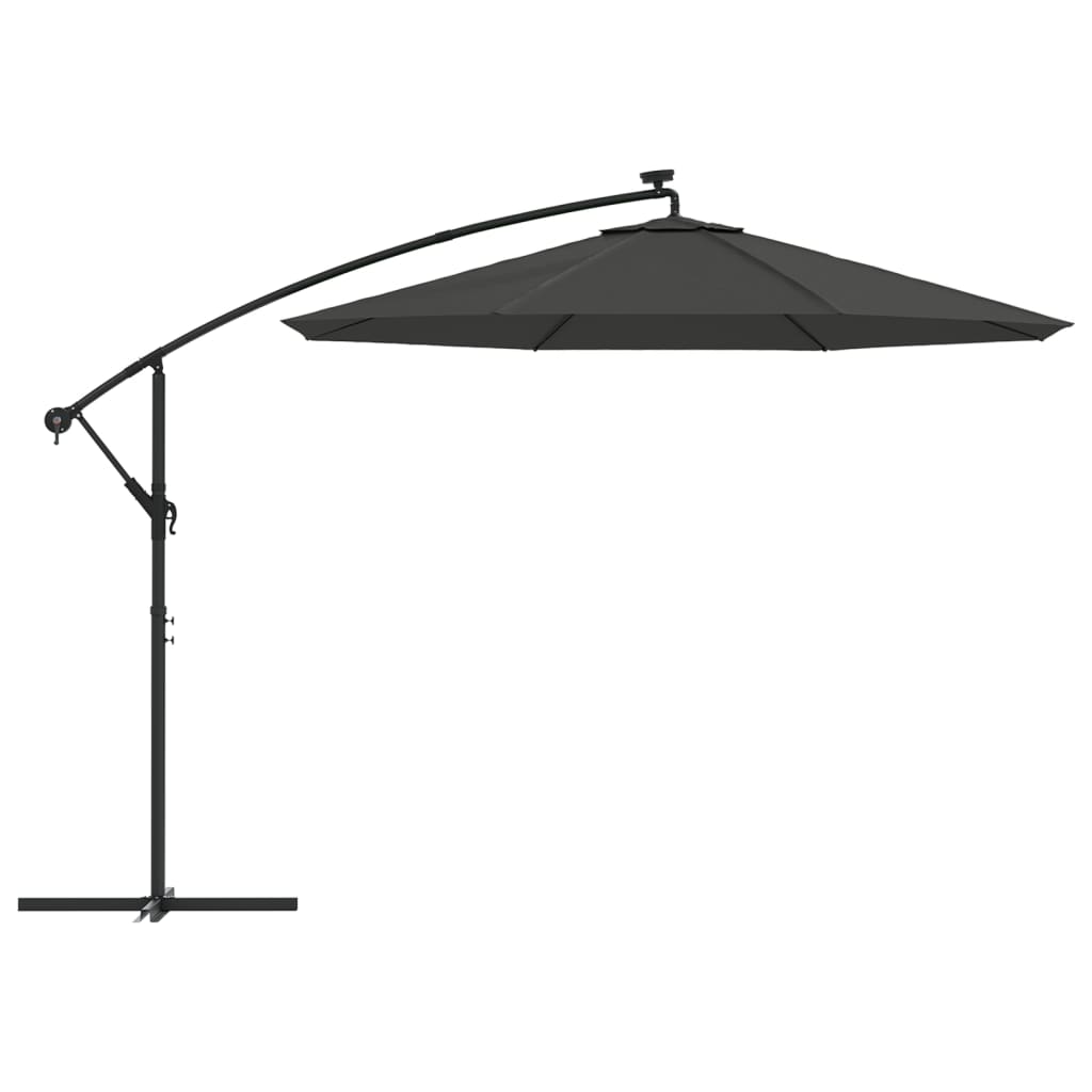 8718475697602_g_en_hd_2 vidaXL Cantilever Garden Parasol with LED Lights and Steel Pole 300 cm Anthracite - Image 4