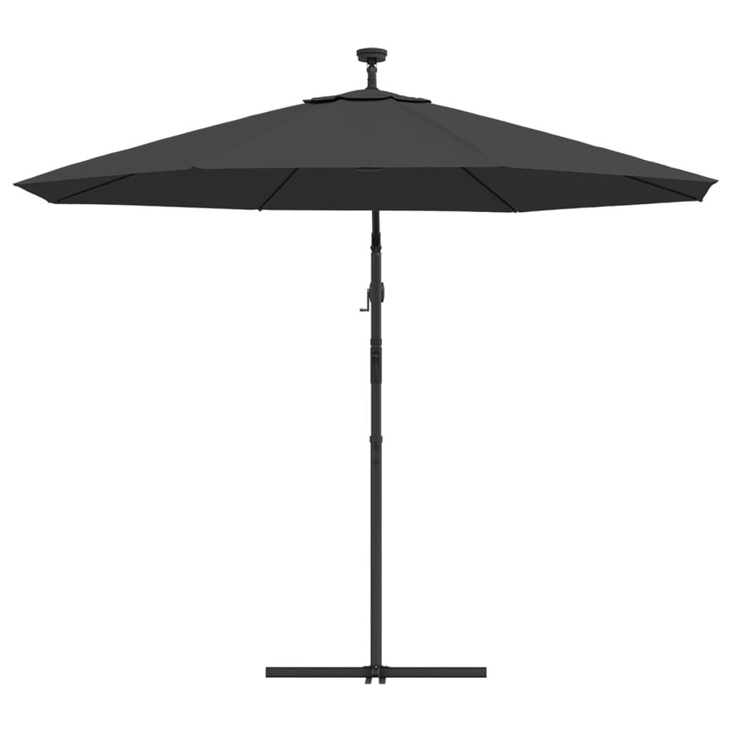 8718475697602_g_en_hd_5 vidaXL Cantilever Garden Parasol with LED Lights and Steel Pole 300 cm Anthracite - Image 7