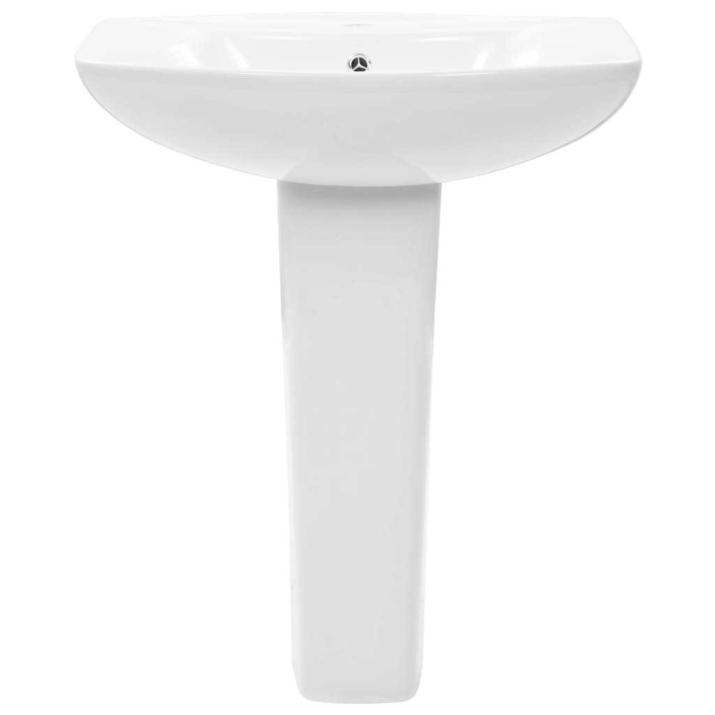 8718475697893_g_en_hd_1 vidaXL Freestanding Basin with Pedestal Ceramic White 650x520x200 mm - Image 3