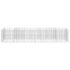 vidaXL Gabion Raised Bed Galvanised Steel 540x90x100 cm - Image 5