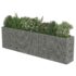 vidaXL Gabion Raised Bed Galvanised Steel 360x50x100 cm - Image 4