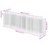 vidaXL Gabion Raised Bed Galvanised Steel 360x50x100 cm - Image 8
