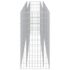 vidaXL Gabion Raised Bed Galvanised Steel 270x50x100 cm - Image 6