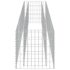 vidaXL Gabion Raised Bed Galvanised Steel 270x50x50 cm - Image 6