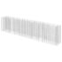 vidaXL Gabion Raised Bed Galvanised Steel 450x50x100 cm - Image 2
