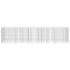 vidaXL Gabion Raised Bed Galvanised Steel 450x50x100 cm - Image 5