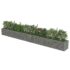 vidaXL Gabion Raised Bed Galvanised Steel 540x50x50 cm - Image 4