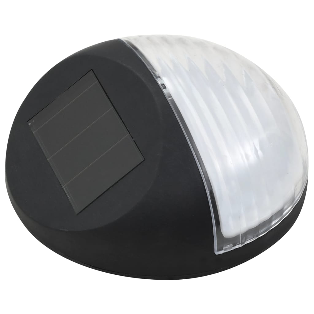 8718475700104_g_en_hd_2 vidaXL Outdoor Solar Wall Lamps LED 12 pcs Round Black - Image 3