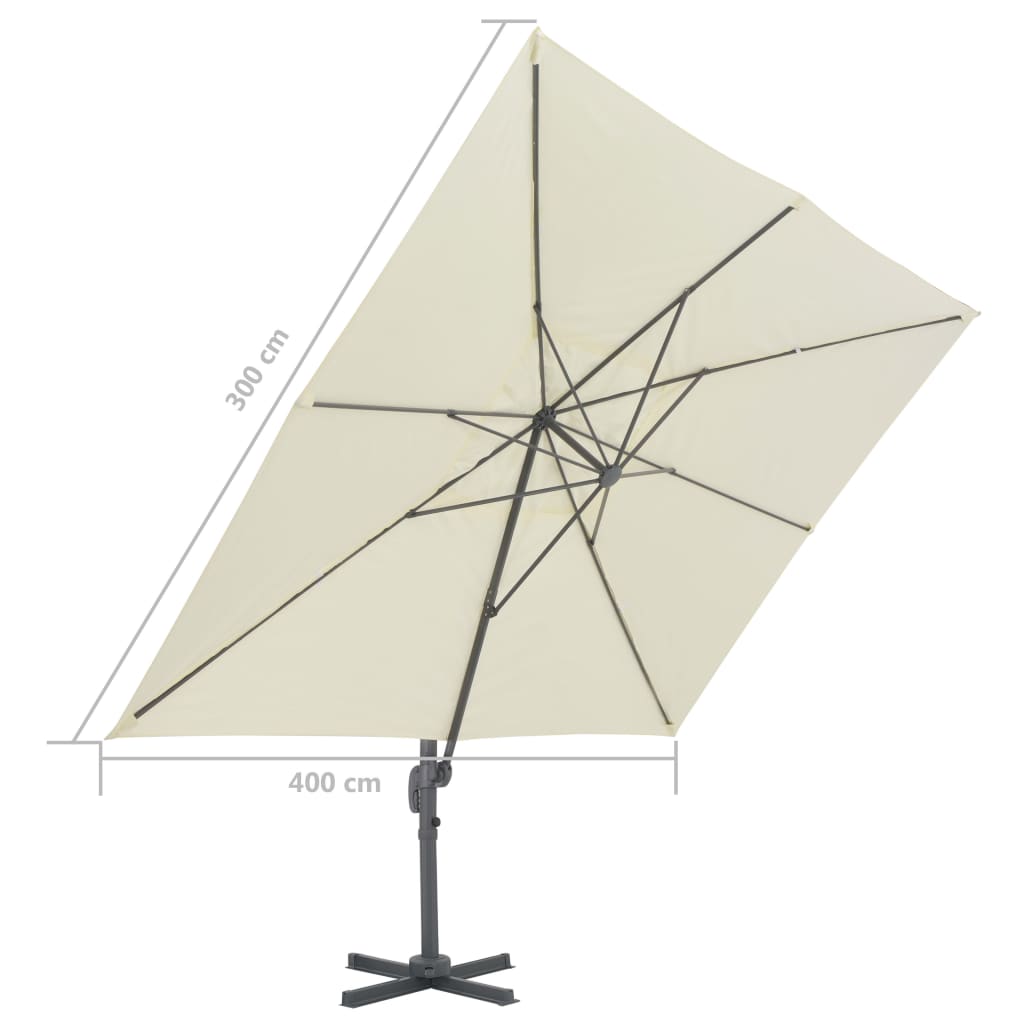 8718475701149_g_en_hd_8 vidaXL Cantilever Garden Parasol with Aluminium Pole 400x300 cm Sand - Image 9