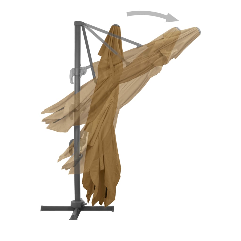 8718475701200_g_en_hd_3 vidaXL Cantilever Garden Parasol with Aluminium Pole 400x300 cm Taupe - Image 4