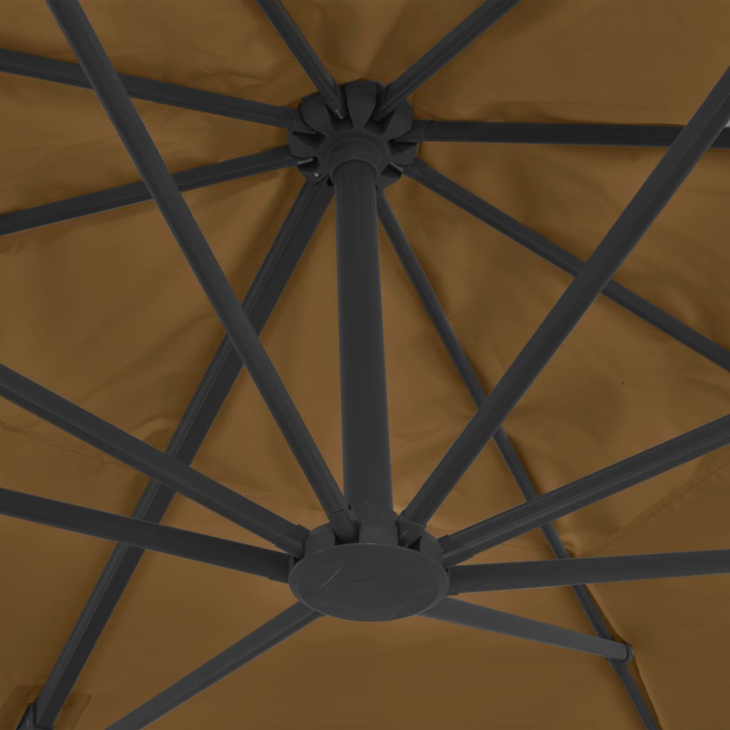 8718475701200_g_en_hd_5 vidaXL Cantilever Garden Parasol with Aluminium Pole 400x300 cm Taupe - Image 6