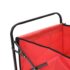 vidaXL Folding Hand Trolley Steel Red - Image 4