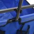 vidaXL Folding Hand Trolley Steel Blue - Image 5