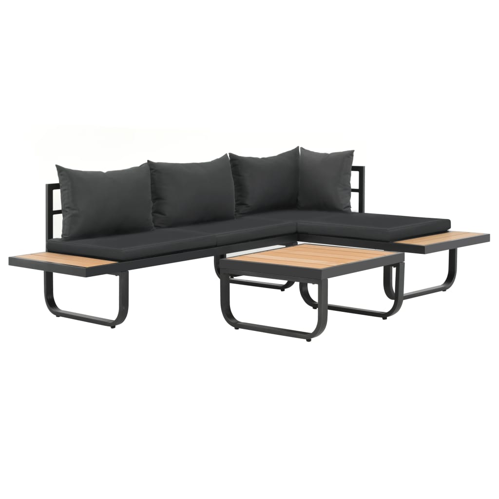 8718475702146_g_en_hd_3 vidaXL 2 Piece Garden Corner Sofa Set with Cushions Aluminium WPC - Image 4