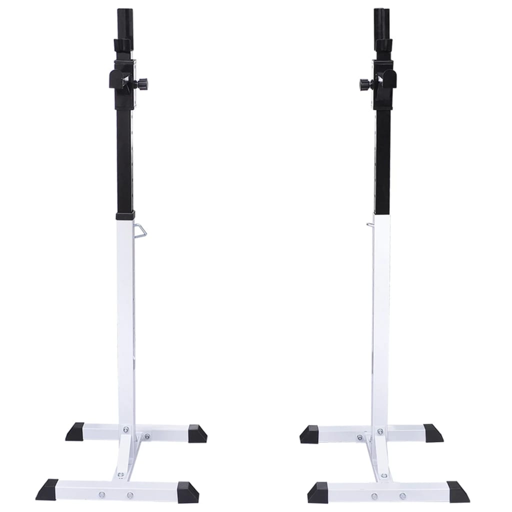 8718475702443_g_en_hd_2 vidaXL Barbell Squat Rack with Barbell and Dumbbell Set 60.5 kg - Image 3