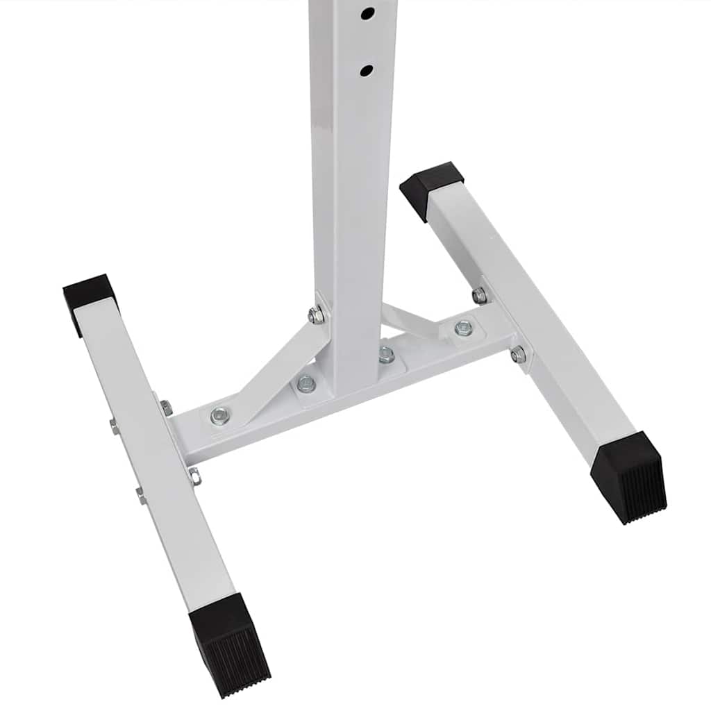 8718475702443_g_en_hd_3 vidaXL Barbell Squat Rack with Barbell and Dumbbell Set 60.5 kg - Image 4