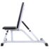 vidaXL Workout Bench with Barbell and Dumbbell Set 30.5 kg - Image 2