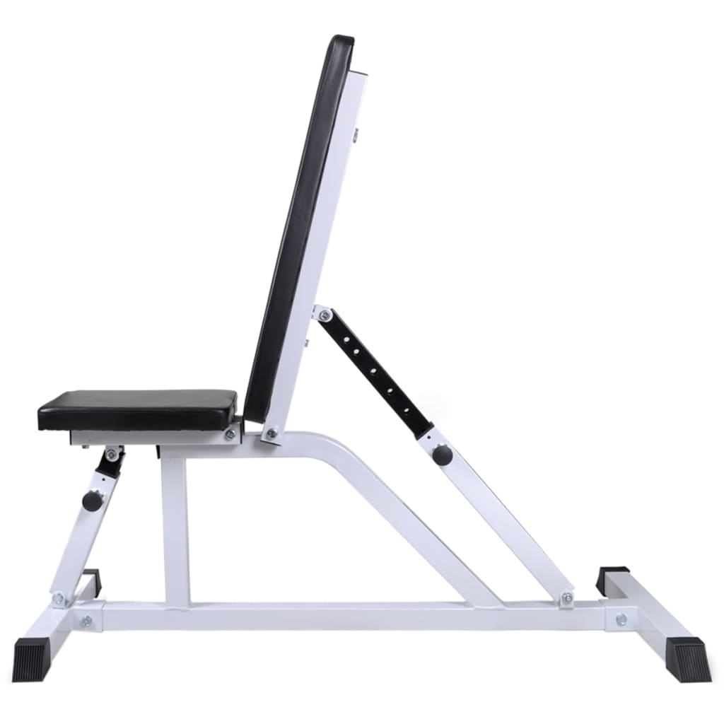 8718475702450_g_en_hd_1 vidaXL Workout Bench with Barbell and Dumbbell Set 30.5 kg - Image 2