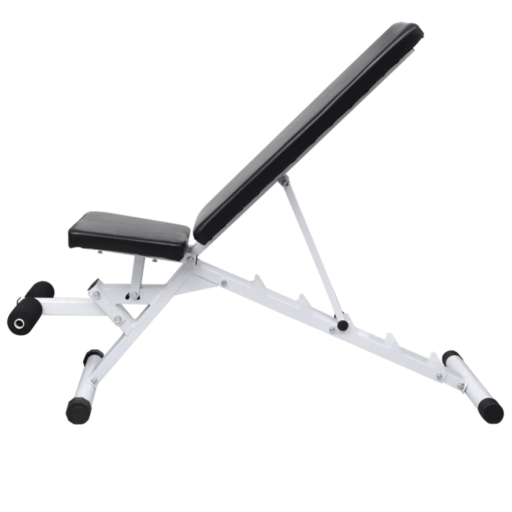 8718475702467_g_en_hd_1 vidaXL Workout Bench with Barbell and Dumbbell Set 30.5 kg - Image 2