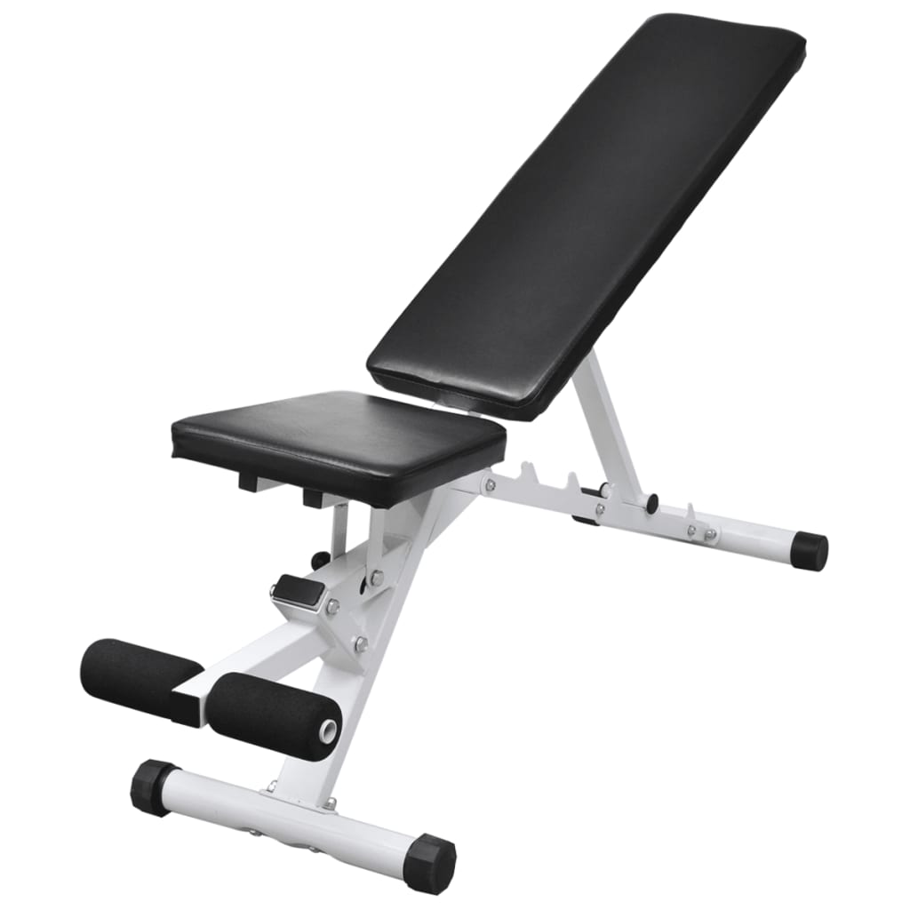 8718475702467_g_en_hd_4 vidaXL Workout Bench with Barbell and Dumbbell Set 30.5 kg - Image 5