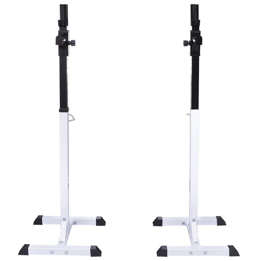 8718475702481_g_en_hd_2 vidaXL Barbell Squat Rack with Barbell and Dumbbell Set 30.5 kg - Image 3
