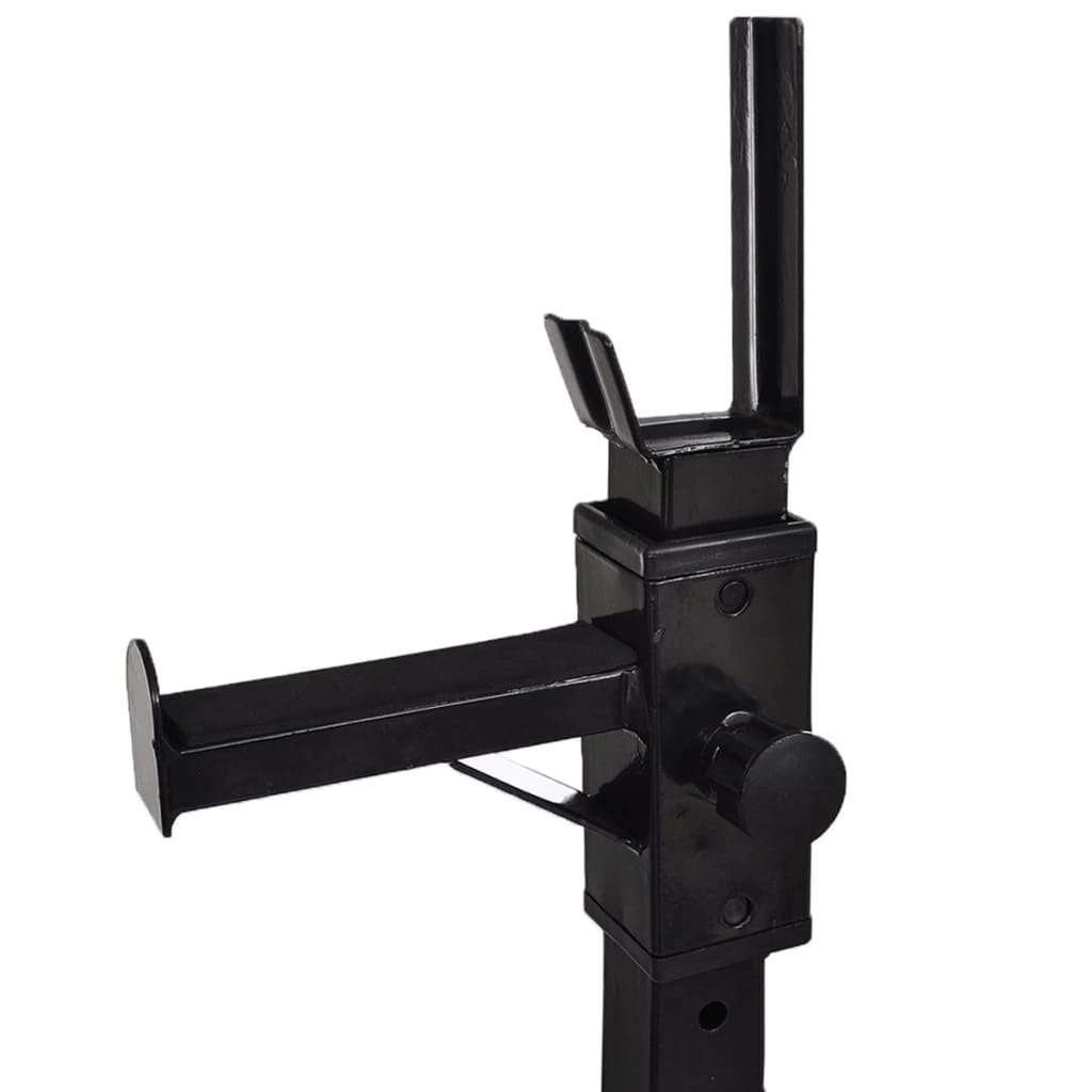 8718475702481_g_en_hd_4 vidaXL Barbell Squat Rack with Barbell and Dumbbell Set 30.5 kg - Image 5