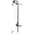 vidaXL Wall-mounted Power Tower with Barbell and Dumbbell Set 60.5 kg - Image 2