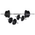 vidaXL Wall-mounted Power Tower with Barbell and Dumbbell Set 60.5 kg - Image 7