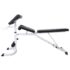 vidaXL Workout Bench with Weight Rack Barbell and Dumbbell Set 60.5kg - Image 6