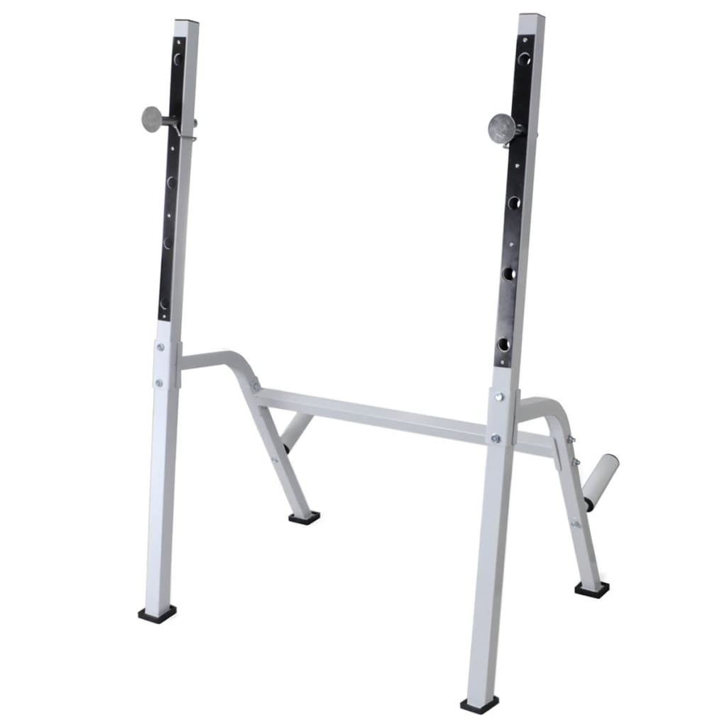 8718475702573_g_en_hd_6 vidaXL Workout Bench with Weight Rack Barbell and Dumbbell Set 60.5kg - Image 7