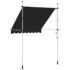 vidaXL Manual Retractable Awning 200 cm Anthracite - Image 5