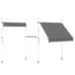 vidaXL Manual Retractable Awning 200 cm Anthracite - Image 6