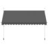 vidaXL Manual Retractable Awning 400 cm Anthracite - Image 3