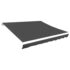 vidaXL Awning Top Sunshade Canvas Anthracite 450x300 cm