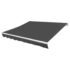 vidaXL Awning Top Sunshade Canvas Anthracite 450x300 cm - Image 2