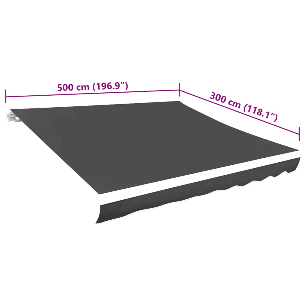 8718475703143_g_en_hd_4 vidaXL Awning Top Sunshade Canvas Anthracite 500x300 cm - Image 5