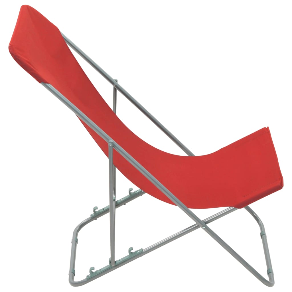 8718475703747_g_en_hd_3 vidaXL Folding Beach Chairs 2 pcs Steel and Oxford Fabric Red - Image 4